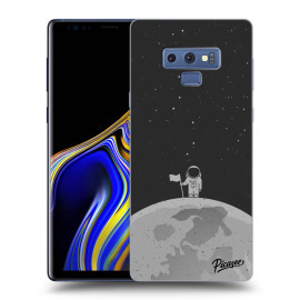 Picasee Silikónový čierny obal pre Samsung Galaxy Note 9 N960F - Astronaut