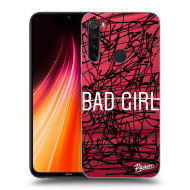 Picasee Silikónový čierny obal pre Xiaomi Redmi Note 8T - Bad girl - cena, porovnanie