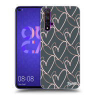Picasee Silikónový prehľadný obal pre Huawei Nova 5T - Lots of love - cena, porovnanie