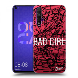 Picasee Silikónový prehľadný obal pre Huawei Nova 5T - Bad girl