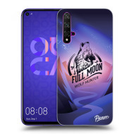 Picasee Silikónový prehľadný obal pre Huawei Nova 5T - Wolf - cena, porovnanie