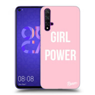 Picasee Silikónový čierny obal pre Huawei Nova 5T - Girl Power - cena, porovnanie