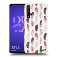 Picasee Silikónový čierny obal pre Huawei Nova 5T - Feather 2 - cena, porovnanie