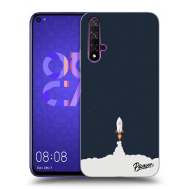 Picasee Silikónový čierny obal pre Huawei Nova 5T - Astronaut 2
