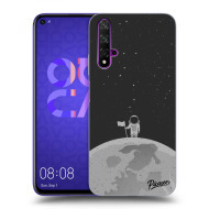 Picasee Silikónový čierny obal pre Huawei Nova 5T - Astronaut - cena, porovnanie