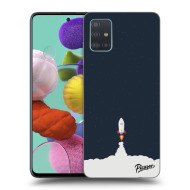 Picasee Silikónový čierny obal pre Samsung Galaxy A51 A515F - Astronaut 2 - cena, porovnanie