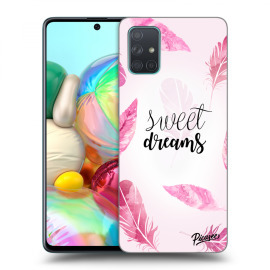 Picasee Silikónový prehľadný obal pre Samsung Galaxy A71 A715F - Sweet dreams