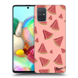 Picasee Silikónový prehľadný obal pre Samsung Galaxy A71 A715F - Watermelon