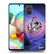 Picasee Silikónový prehľadný obal pre Samsung Galaxy A71 A715F - Wolf - cena, porovnanie