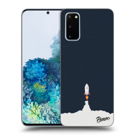 Picasee Silikónový prehľadný obal pre Samsung Galaxy S20 G980F - Astronaut 2