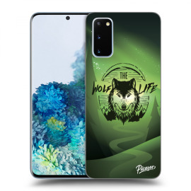 Picasee Silikónový prehľadný obal pre Samsung Galaxy S20 G980F - Wolf life