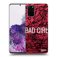 Picasee Silikónový prehľadný obal pre Samsung Galaxy S20+ G985F - Bad girl - cena, porovnanie