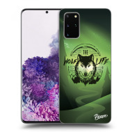 Picasee Silikónový prehľadný obal pre Samsung Galaxy S20+ G985F - Wolf life - cena, porovnanie