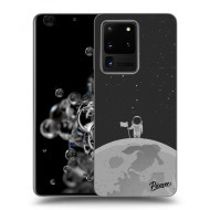Picasee Silikónový čierny obal pre Samsung Galaxy S20 Ultra G988F - Astronaut - cena, porovnanie