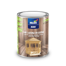 Helios Bori laková lazúra UV extra protection bezfarebná 2.5l