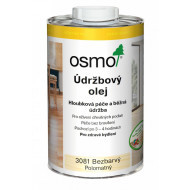 Osmo Color Osmo Údržbový olej 3081 Bezfarebný Hodvábny Polomatný 1L - cena, porovnanie