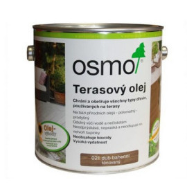 Osmo Color Osmo Terasový olej 2.5l 021 Terasový olej dub bahenný