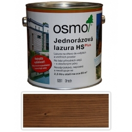 Osmo Color Osmo Jednorázová lazúra na drevo HS plus 9261 Orech 0.75l