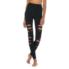 Alo Yoga High-Waist Ripped Warrior