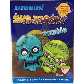 Karnevalové škrabošky - Zombie