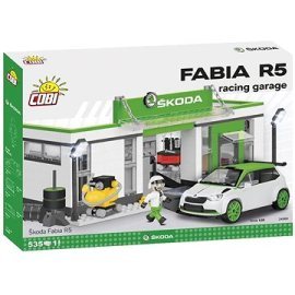Cobi Škoda Fabia R5 Racing garáž