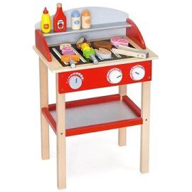 Lamps Dřevěný gril s jídlem