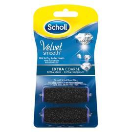 Scholl Velvet Smooth Náhradné valčeky extra hrubé 2ks