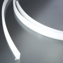 Eurofinal Difúzor pre LED svetlá, 3x8mm, plast, farba biela, dĺžka návinu 10m