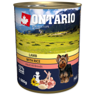 Ontario Lamb Rice Sunflower Oil 800g - cena, porovnanie