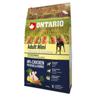 Ontario Adult Mini Chicken & Potatoes 6.5kg - cena, porovnanie