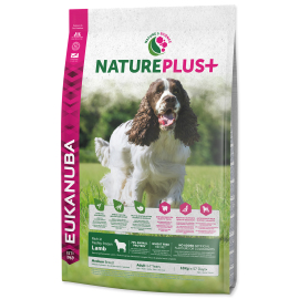 Eukanuba Nature Plus+ Adult Medium Breed Frozen Lamb 10kg