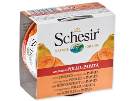Schesir Fruit kuracie + papája 150g