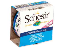 Schesir Puppy tuniak + aloe 150g