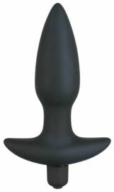 Black Velvet Medium Vibrating Plug