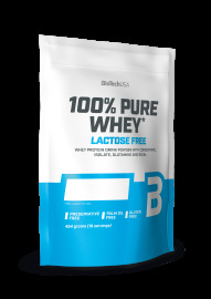 BioTechUSA 100% Pure Whey Lactose Free 454g