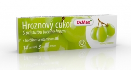 Dr. Max Pharma Hroznovy cukor s horčíkom a vitamínom B6 14ks