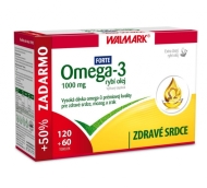 Walmark Omega-3 Rybí olej Forte 180tbl - cena, porovnanie