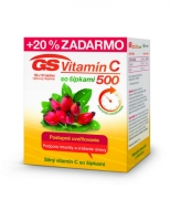 Green-Swan GS Vitamín C 500 so šípkami 60tbl - cena, porovnanie
