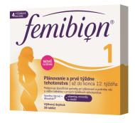 Merck Femibion 1 Plánovanie a prvé týždne tehotenstva 28tbl - cena, porovnanie