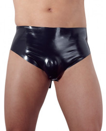 LateX Latexové boxerky s nafukovacím análnym kolíkom