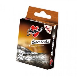 Pepino Cobra Snake 3ks