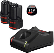 Bosch 2×GBA 12V 2.0Ah+GAL 12V-40 - cena, porovnanie