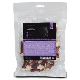 Fitmin FFL Dog treat duck with calcium bone 200g