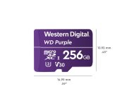 Western Digital Micro SDXC Purple U3 256GB - cena, porovnanie