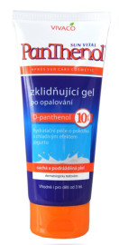 Vivaco Panthenol 10% zklidňující gel po opalování 200ml
