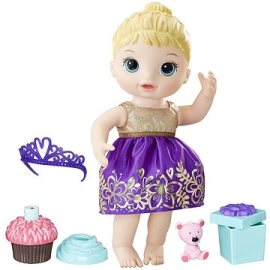 Hasbro Baby Alive Narodeninová blonďavá bábika