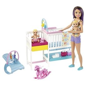Mattel Barbie Herní set dětstký pokojík