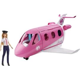 Mattel Barbie lietadlo snov s pilotkou