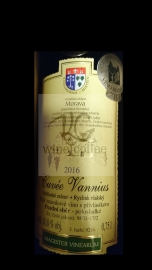 Vinařství Dufek Cuvée Vannius polosladké neskorý zber 2016 0.75l