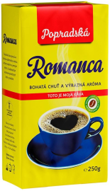 Popradská káva Romanca 250g